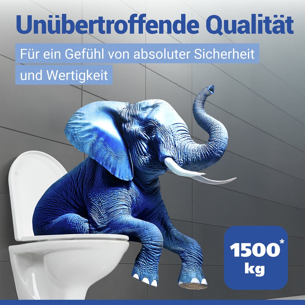 LAGOR WC-Sitz DuroUnbreakable® bis 1500 kg