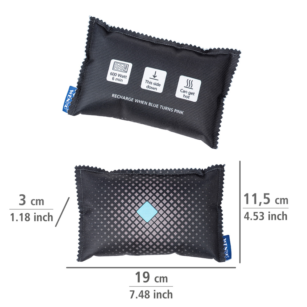 UNIVERSAL Entfeuchter mit Indikator 350g, 3er Set