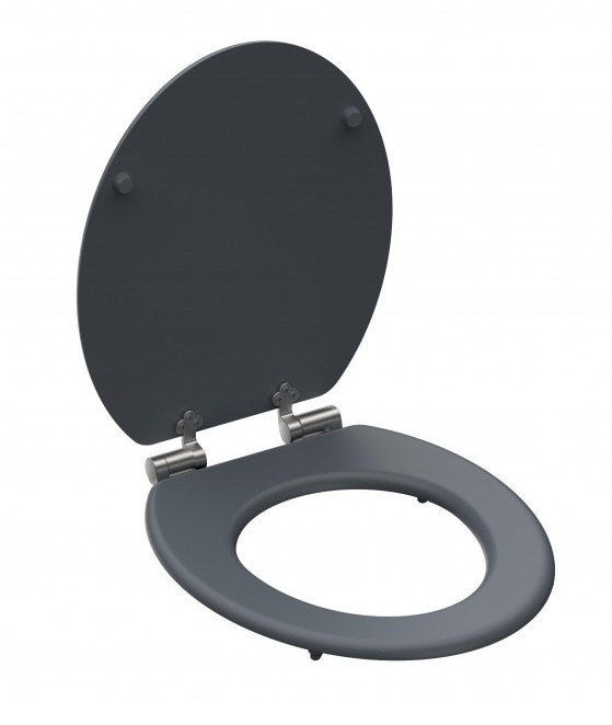 SPIRIT GREY WC-Sitz mit Absenkautomatik