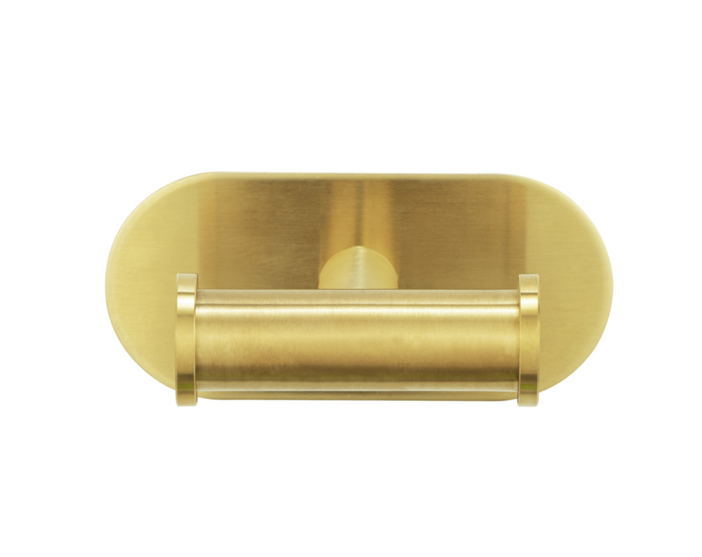 Duo OREA Gold matt Turbo-Loc® Wandhaken, Edelstahl