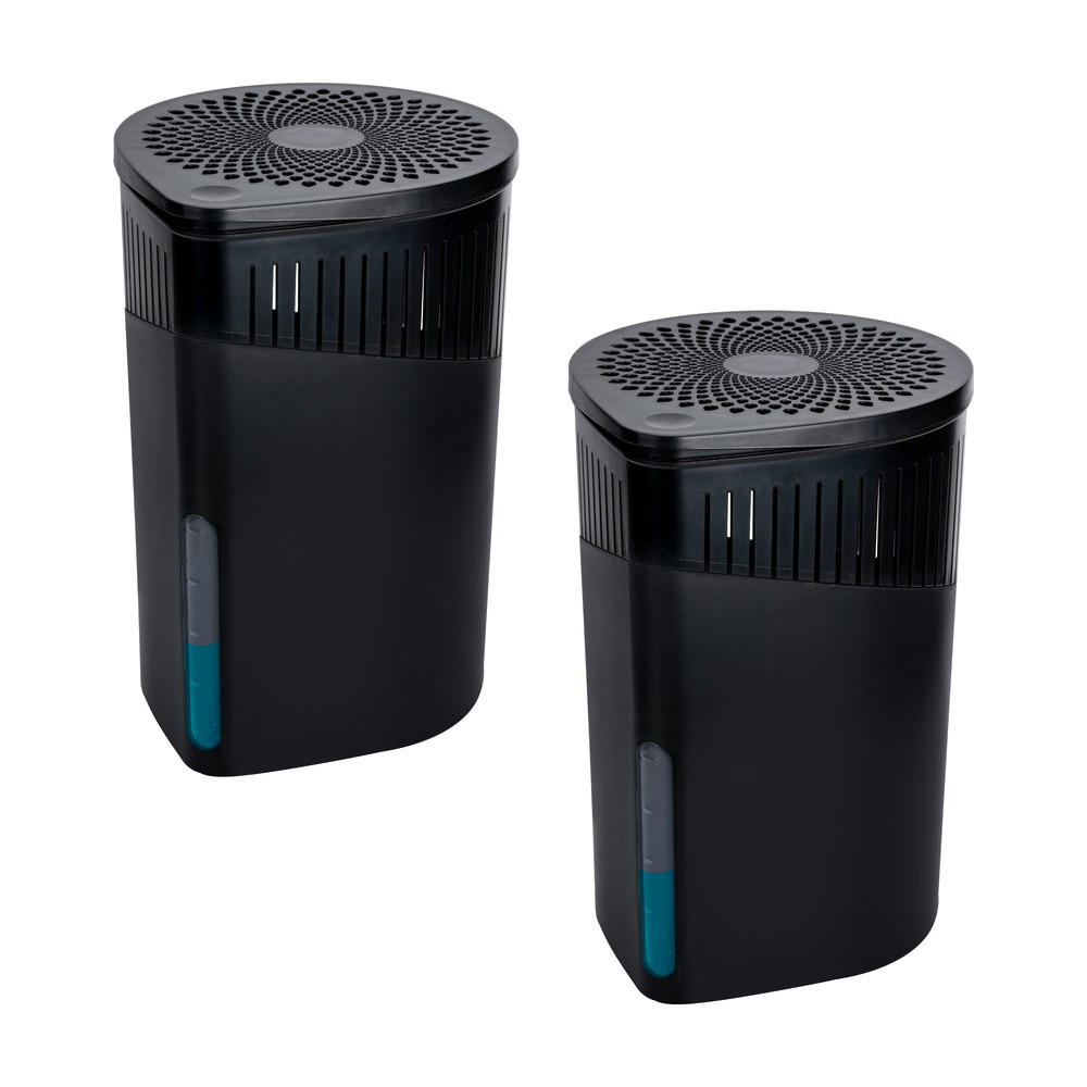 DROP schwarz Entfeuchter 1000g, 2er-Set