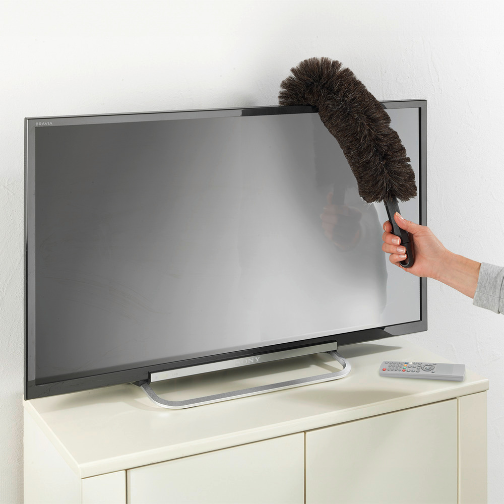 Ziegenhaar Staubbesen mit Teleskopstiel