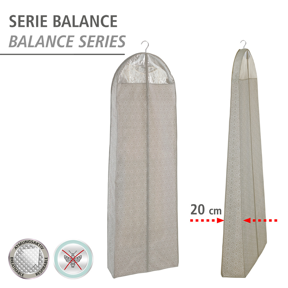 BALANCE taupe Kleidersack, 2er-Set