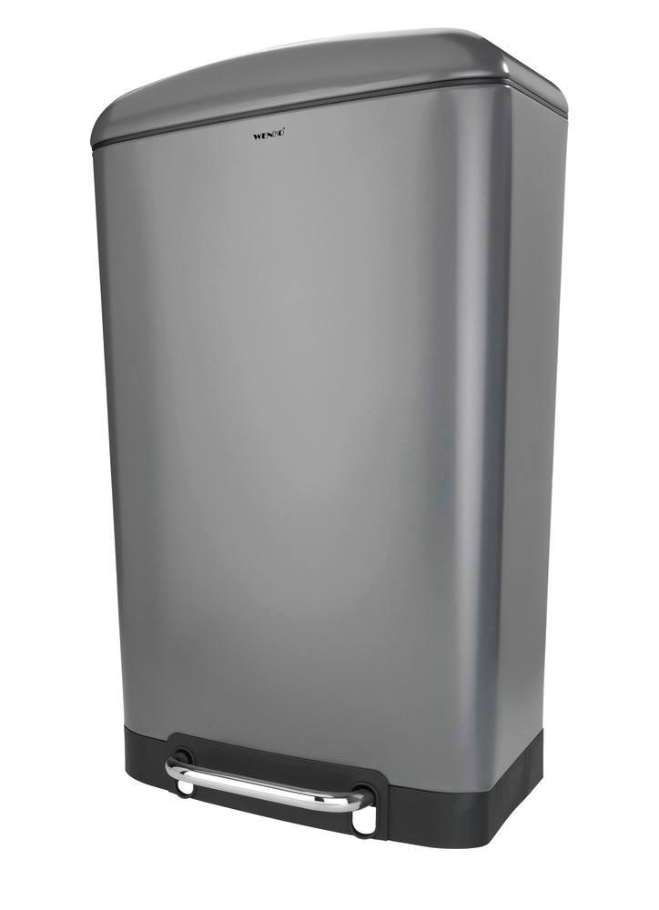 54921100_treteimer-studio5 STUDIO grau Treteimer, 30 Liter, Easy Close