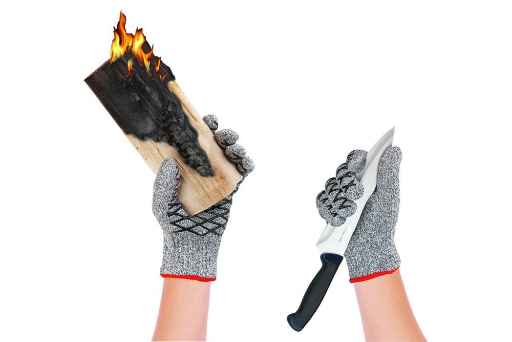 Hitze- & Schneidschutz Handschuh für DAMEN