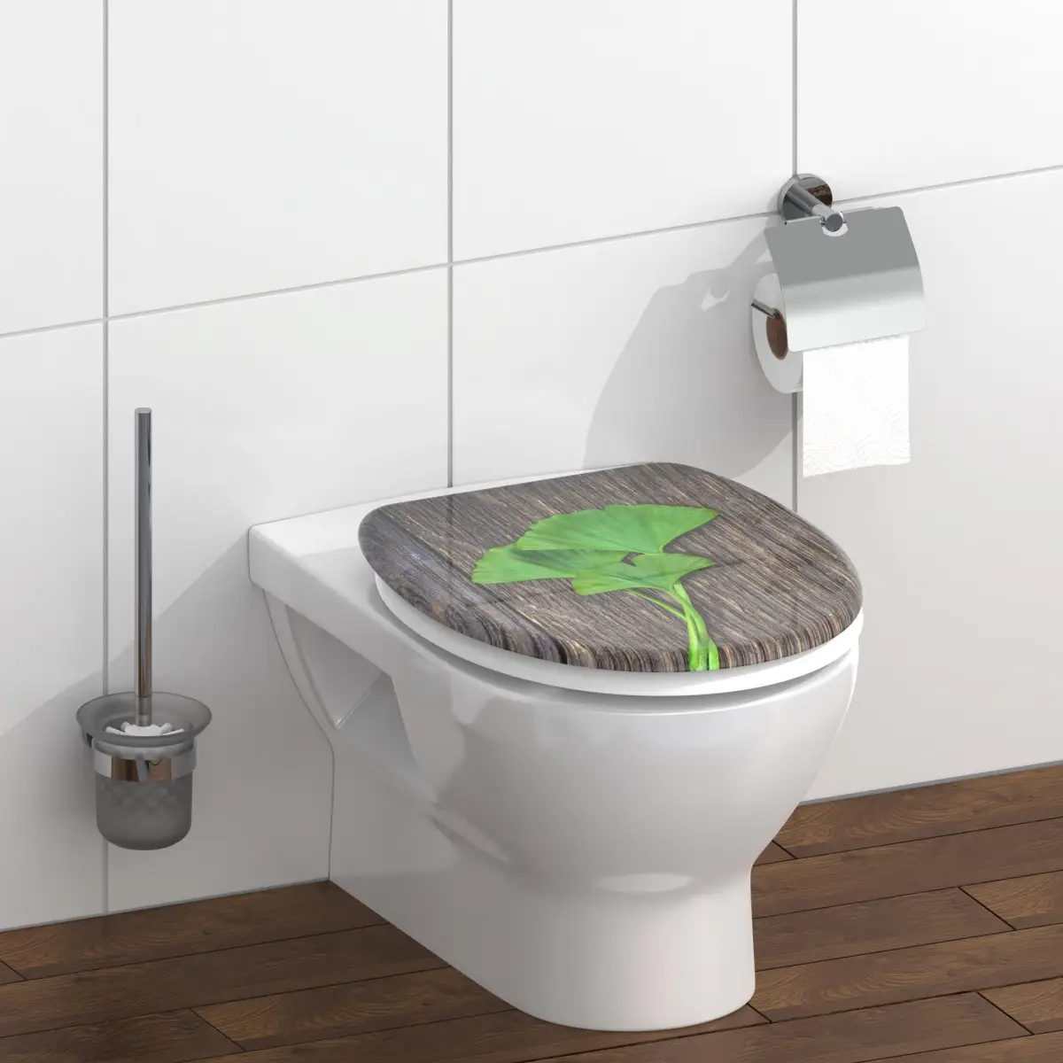 GINGKO & WOOD WC-Sitz mit Absenkautomatik