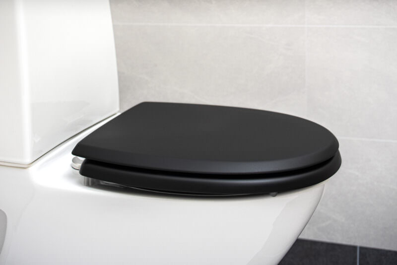 KAN 3001 WC-Sitz Exclusive SCHWARZ matt, Softclose