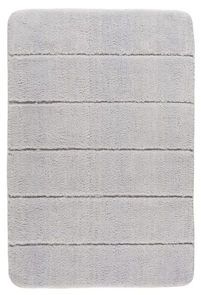 STEPS Light Grey Badteppich, 60x90 cm, fusselfrei