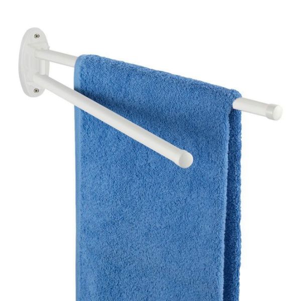 BASIC weiß Handtuchhalter