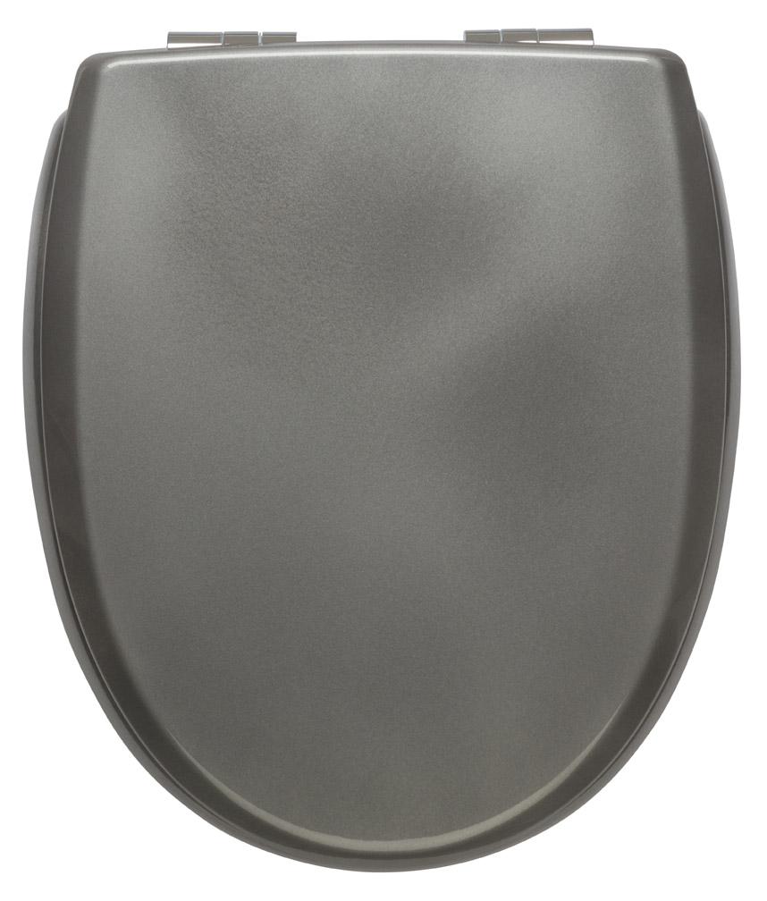 Kandre KAN 3001 WC-Sitz Exclusive SILBER metallic, Softclose 54499